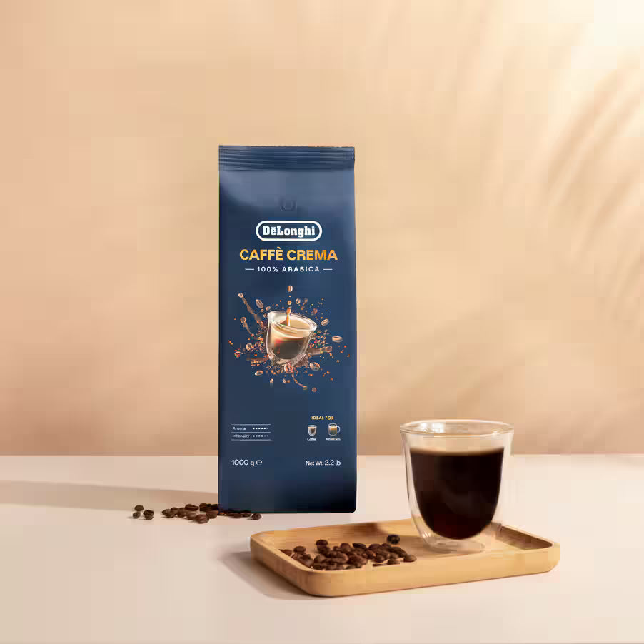 Café en grains Caffè Crema, 100 % Arabica, 1 kg